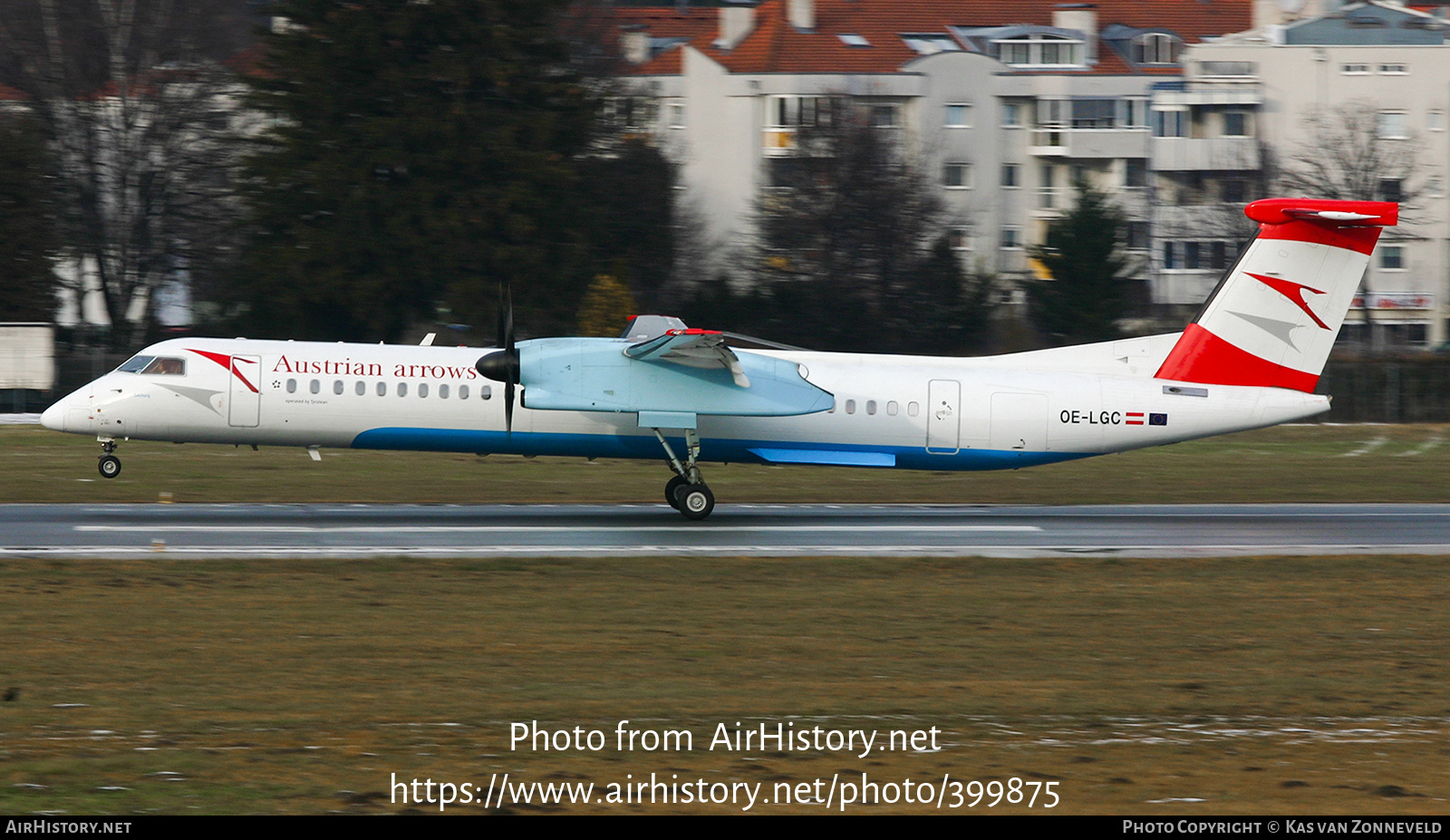 Aircraft Photo of OE-LGC | Bombardier DHC-8-402 Dash 8 | Austrian Arrows | AirHistory.net #399875