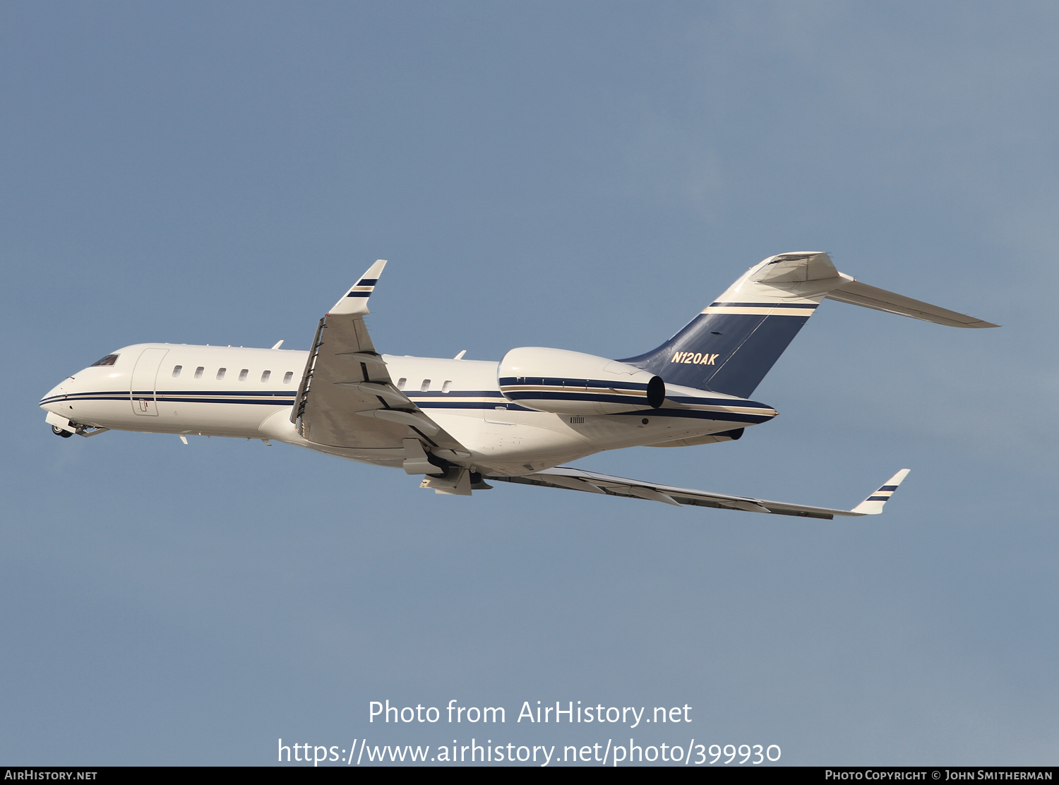 Aircraft Photo of N120AK | Bombardier Global Express (BD-700-1A10) | AirHistory.net #399930