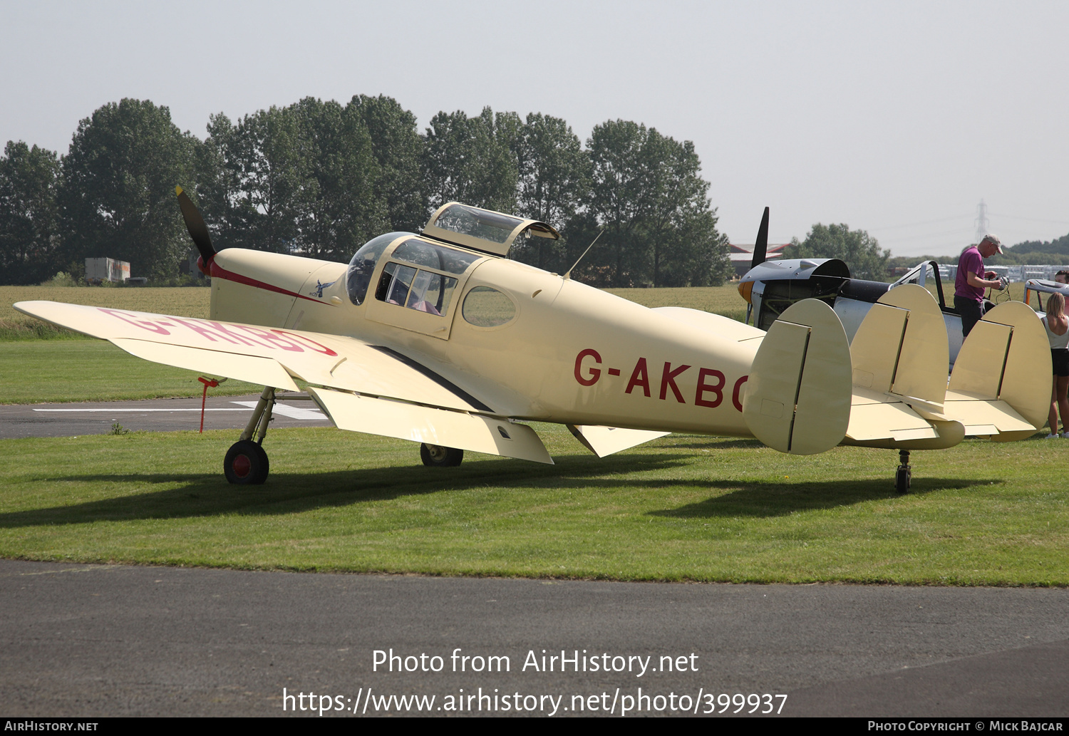 Aircraft Photo of G-AKBO | Miles M.38 Messenger 2A | AirHistory.net #399937