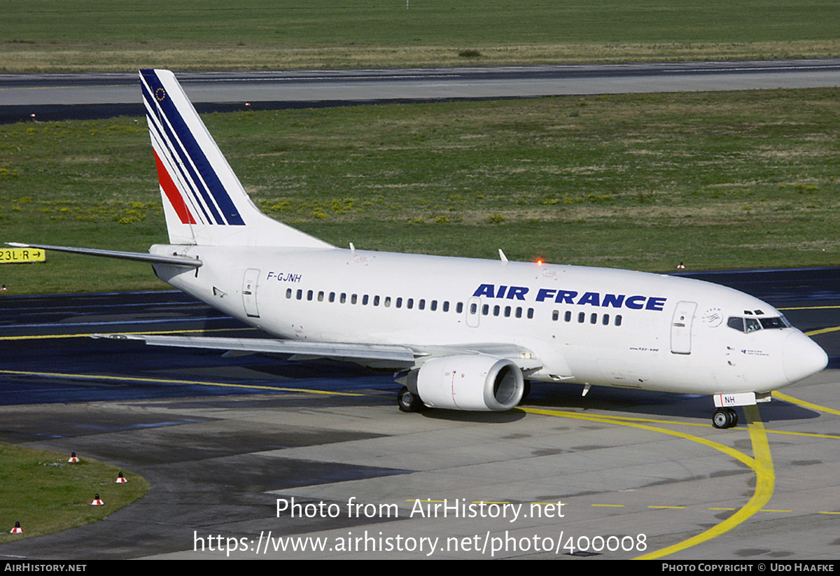 Aircraft Photo of F-GJNH | Boeing 737-528 | Air France | AirHistory.net #400008