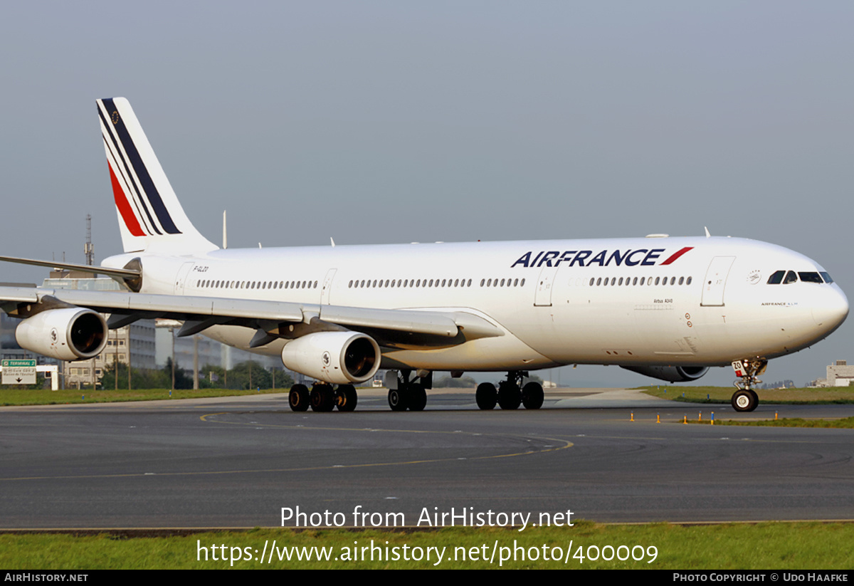 Aircraft Photo of F-GLZO | Airbus A340-313X | Air France | AirHistory.net #400009