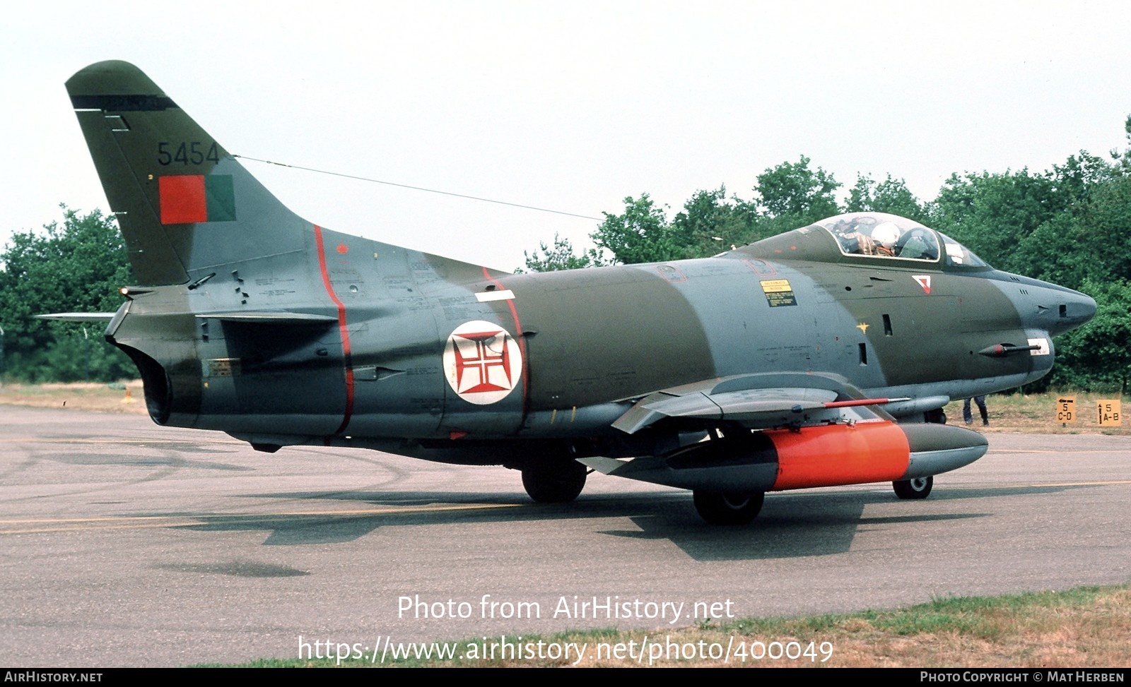 Aircraft Photo of 5454 | Fiat G-91R/3 | Portugal - Air Force | AirHistory.net #400049