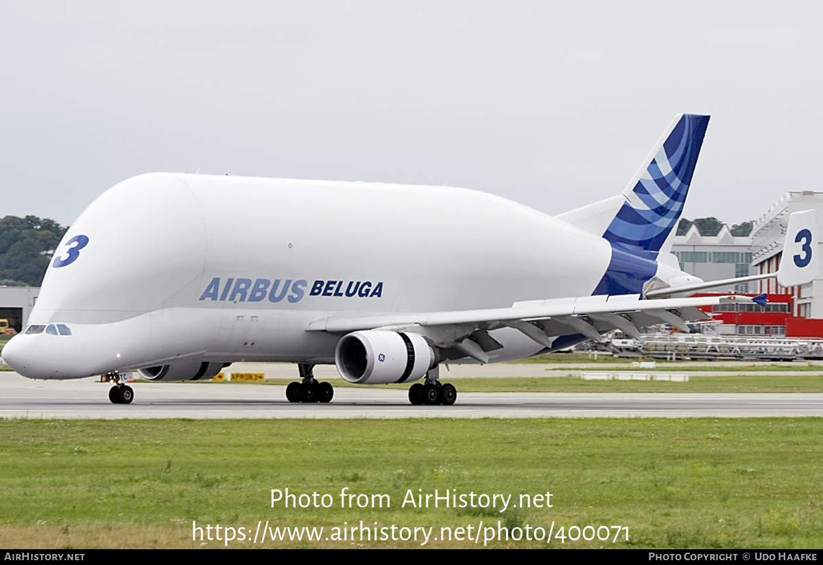 Aircraft Photo of F-GSTC | Airbus A300B4-608ST Beluga (Super ...