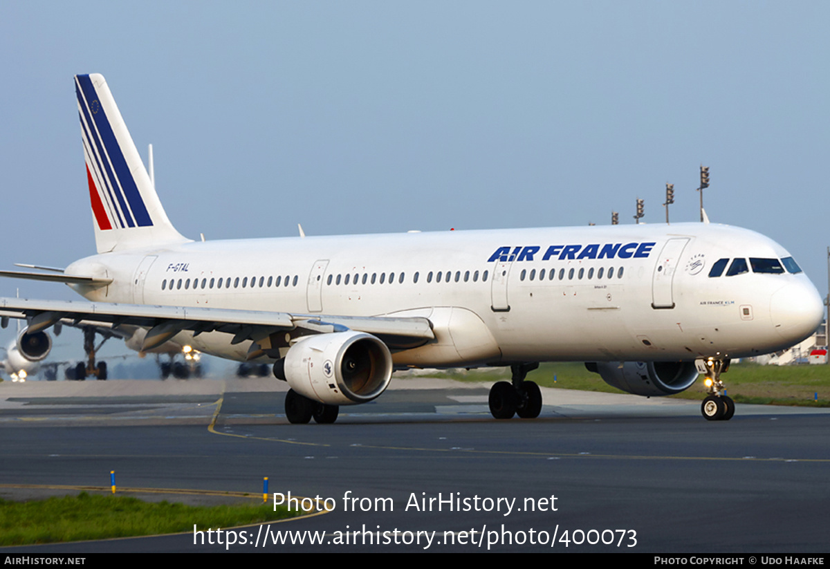 Aircraft Photo of F-GTAL | Airbus A321-211 | Air France | AirHistory.net #400073