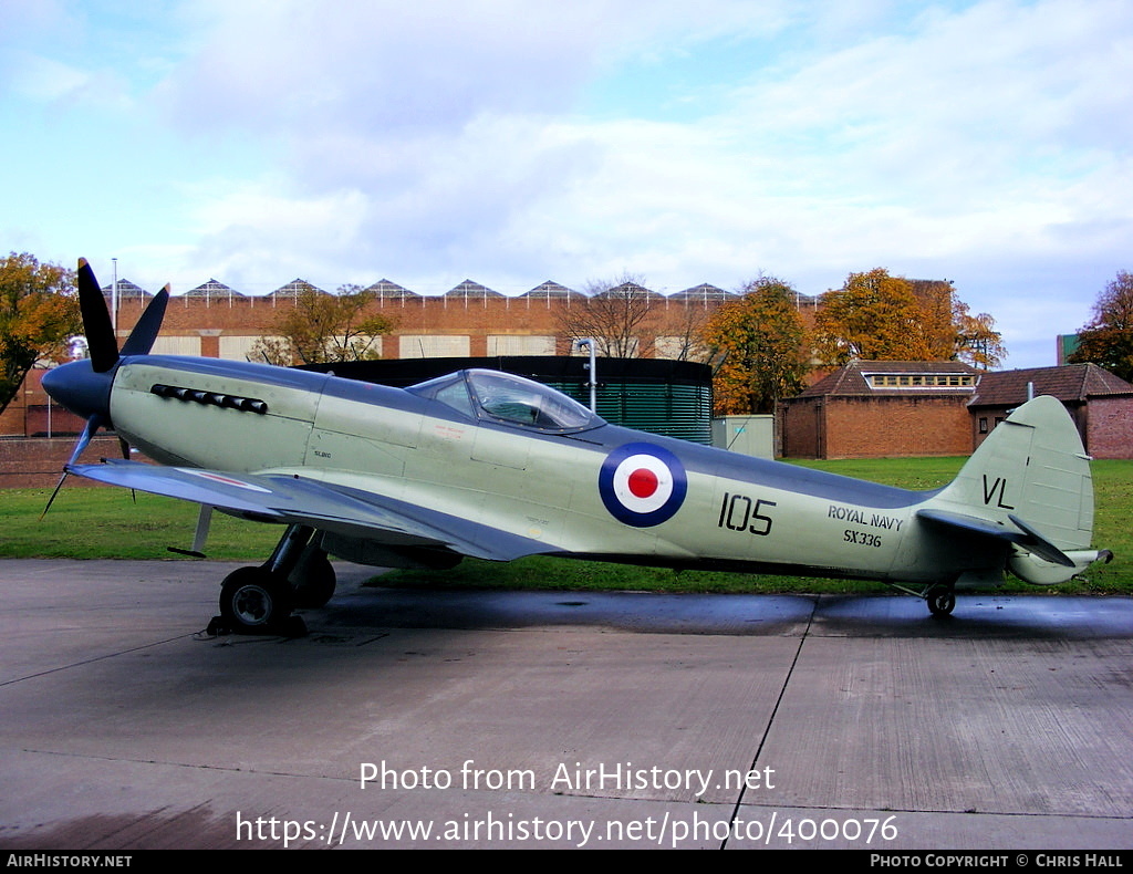 Aircraft Photo of G-KASX / SX336 | Supermarine 395 Seafire F17 | UK - Navy | AirHistory.net #400076