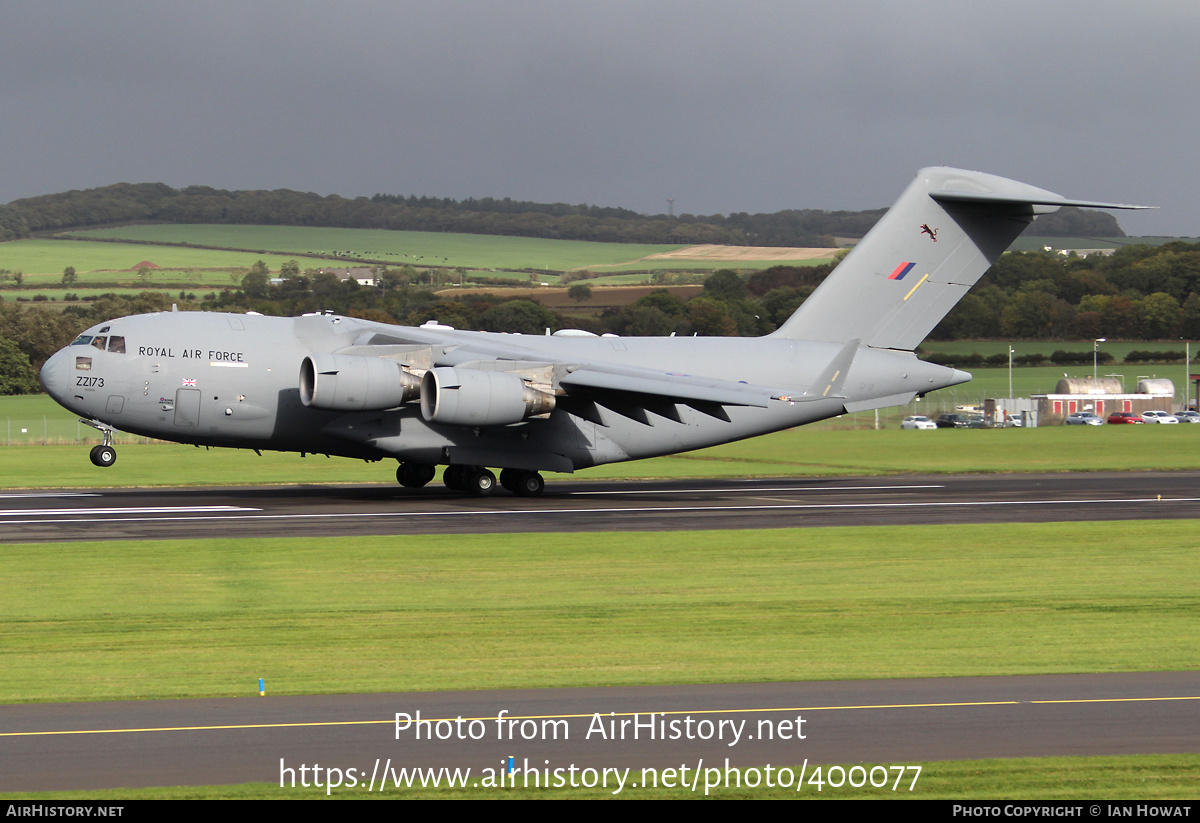 Aircraft Photo of ZZ173 | Boeing C-17A Globemaster III | UK - Air Force | AirHistory.net #400077