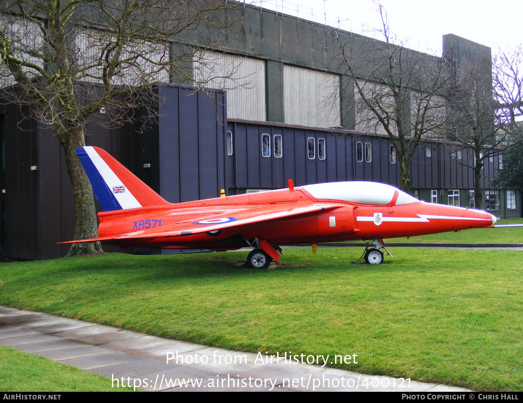 Aircraft Photo of XR571 | Hawker Siddeley Gnat T.1 | UK - Air Force | AirHistory.net #400121