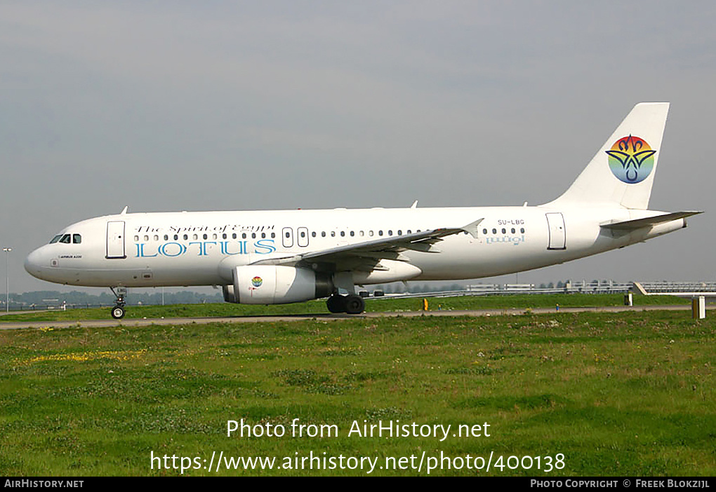 Aircraft Photo of SU-LBG | Airbus A320-233 | Lotus Air | AirHistory.net #400138