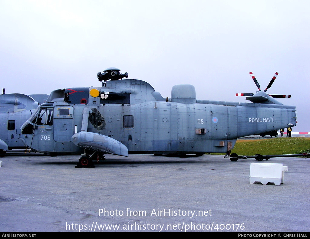 Aircraft Photo of XV654 | Westland WS-61 Sea King HAS6 | UK - Navy | AirHistory.net #400176