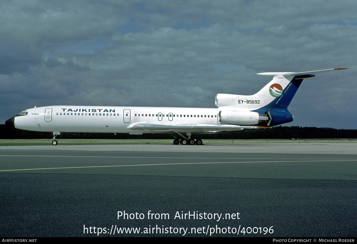 Aircraft Photo of EY-85692 | Tupolev Tu-154M | Tajikistan Airlines | AirHistory.net #400196