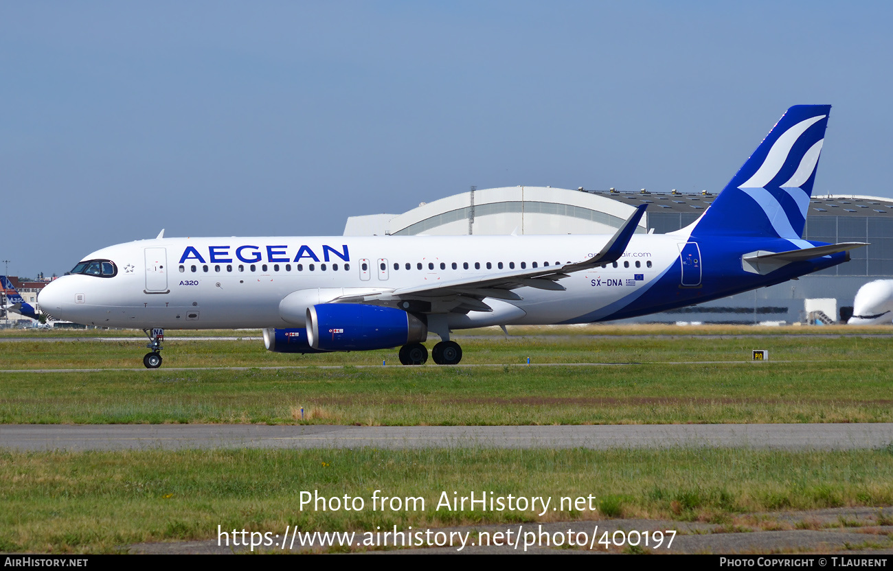 Aircraft Photo of SX-DNA | Airbus A320-232 | Aegean Airlines | AirHistory.net #400197