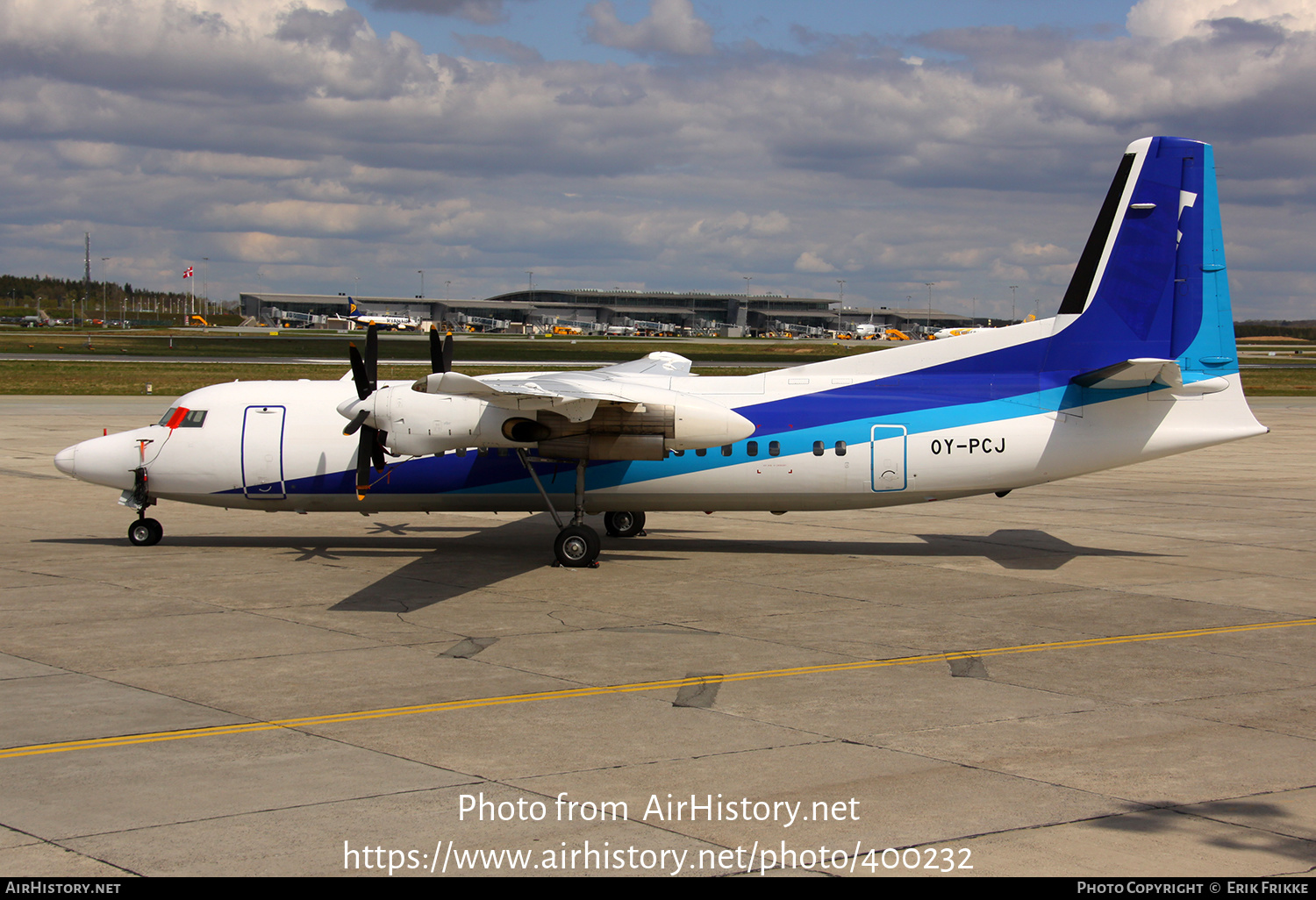 Aircraft Photo of OY-PCJ | Fokker 50 | AirHistory.net #400232