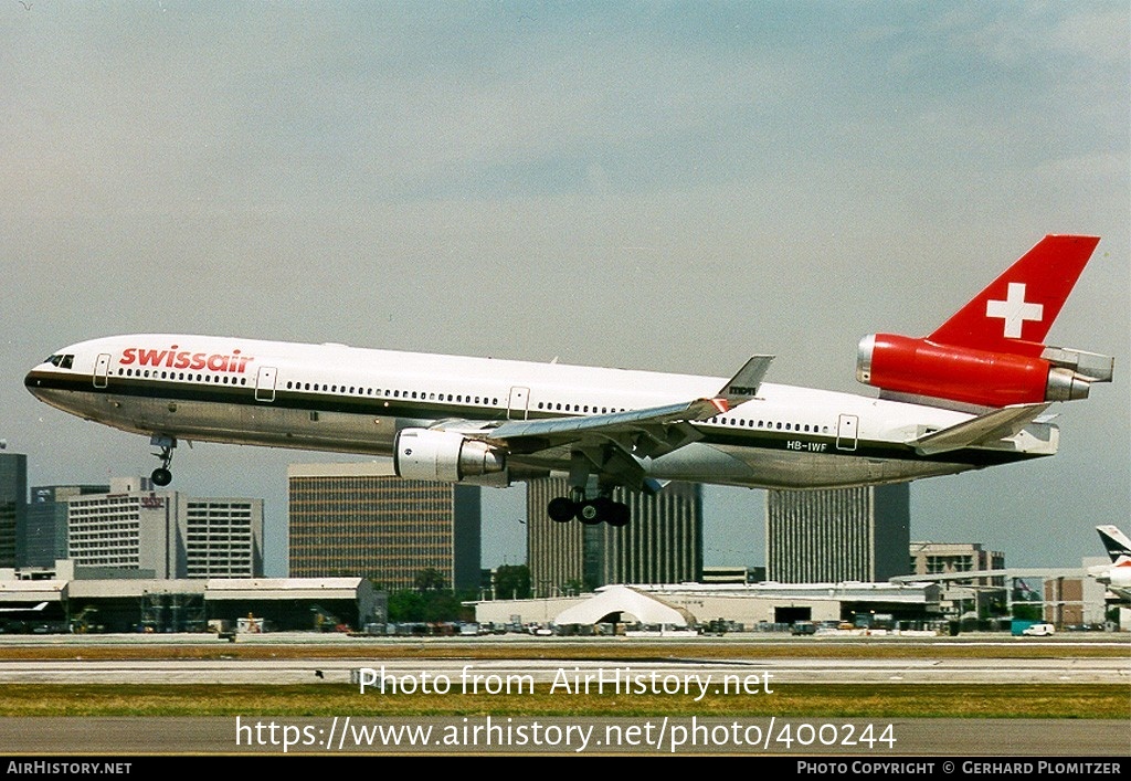 Aircraft Photo of HB-IWF | McDonnell Douglas MD-11 | Swissair | AirHistory.net #400244