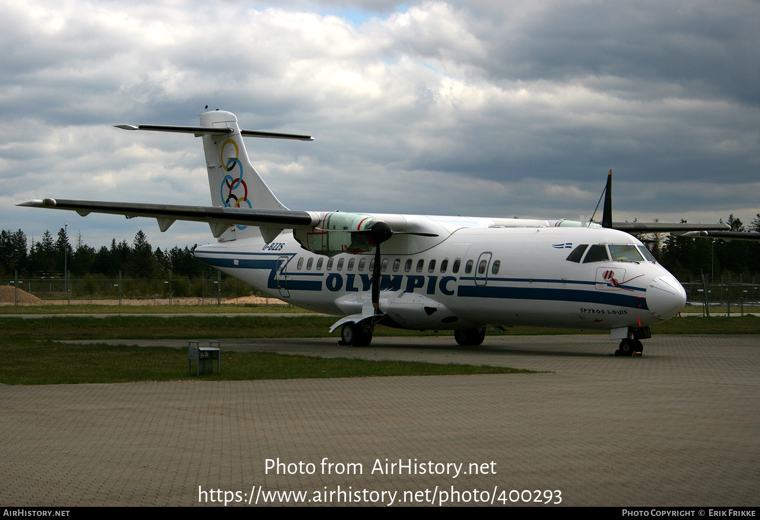 Aircraft Photo of D-BZZS | ATR ATR-42-200 | Olympic | AirHistory.net #400293