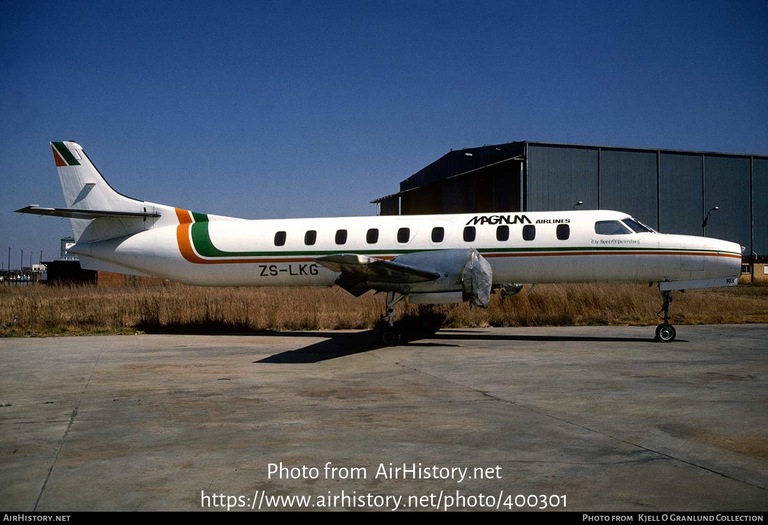 Aircraft Photo of ZS-LKG | Swearingen SA-226TC Metro II | Magnum ...