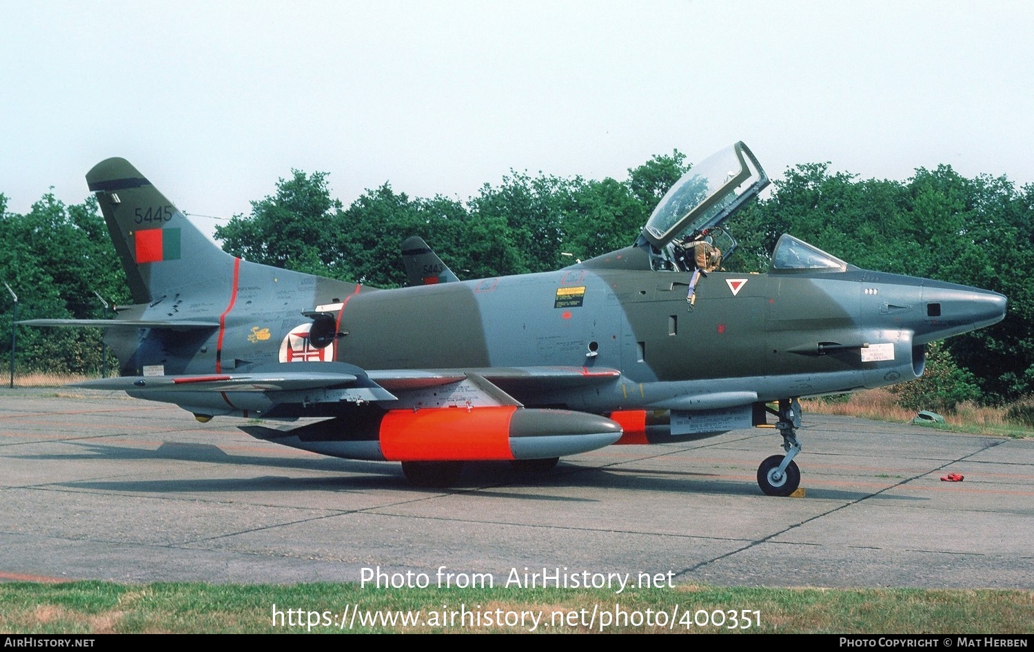 Aircraft Photo of 5445 | Fiat G-91R/3 | Portugal - Air Force | AirHistory.net #400351