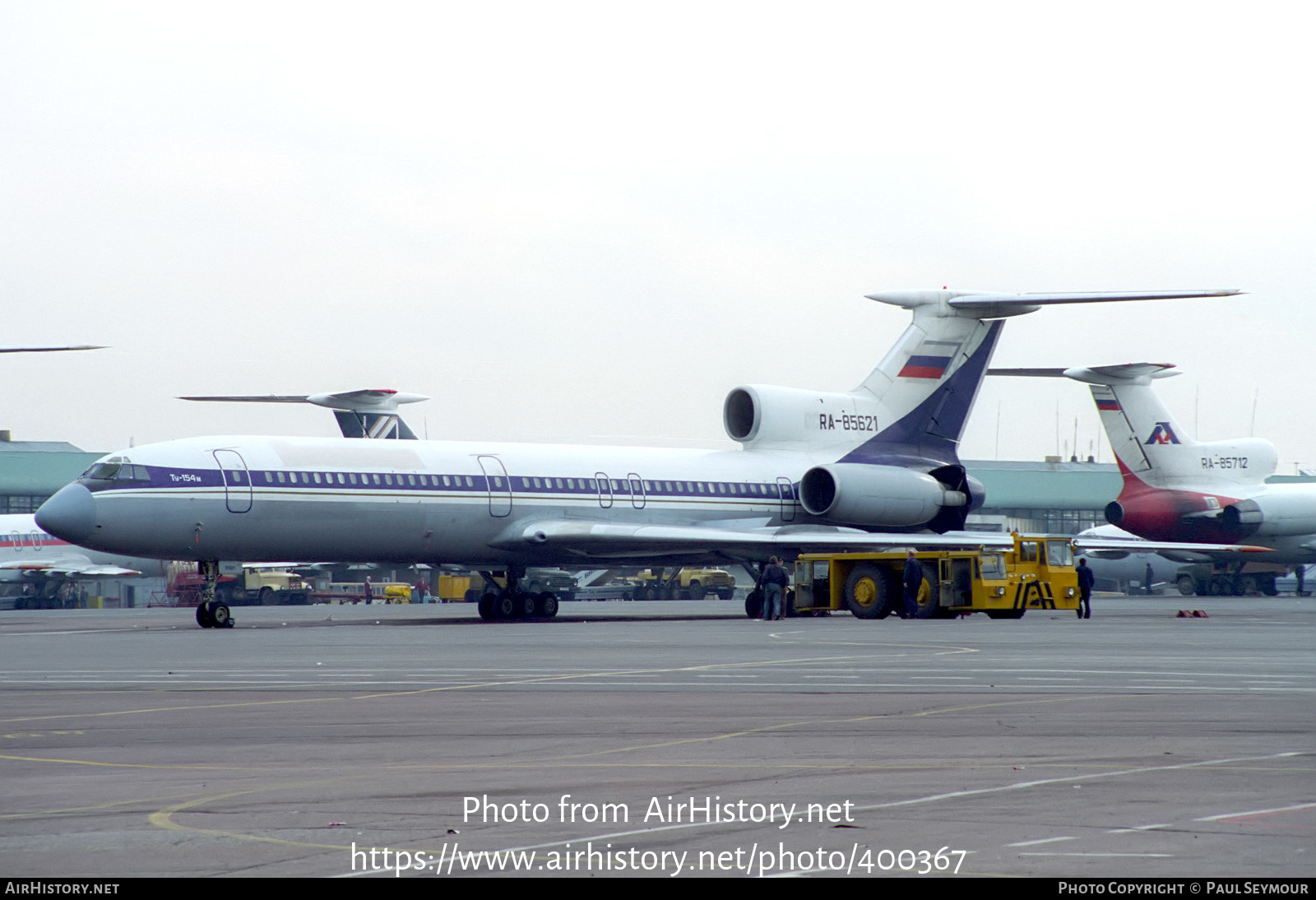 Aircraft Photo of RA-85621 | Tupolev Tu-154M | AirHistory.net #400367