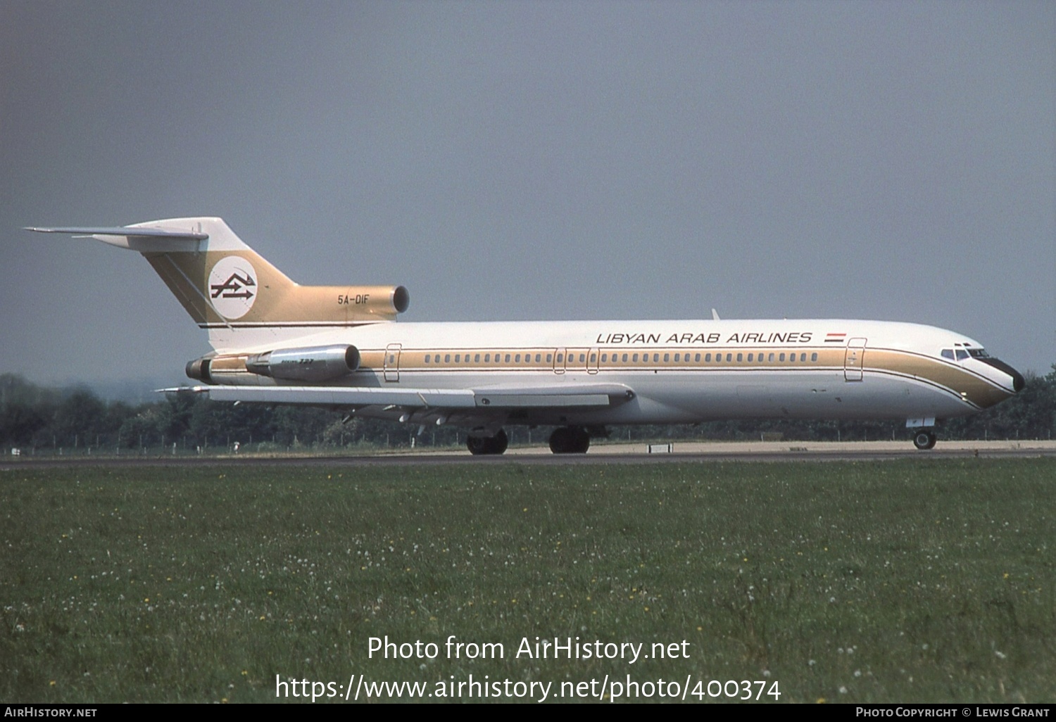 Aircraft Photo of 5A-DIF | Boeing 727-2L5/Adv | Libyan Arab Airlines | AirHistory.net #400374