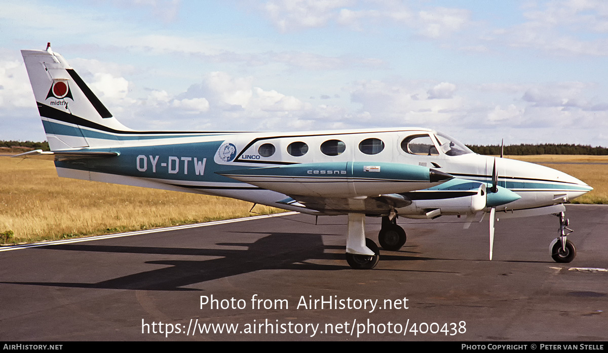 Aircraft Photo of OY-DTW | Cessna 340 | Midtfly | AirHistory.net #400438