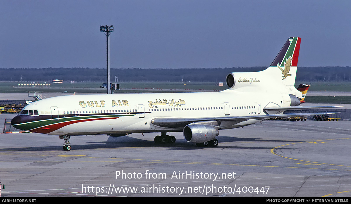 Aircraft Photo of N92TA | Lockheed L-1011-385-1-15 TriStar 200 | Gulf Air | AirHistory.net #400447