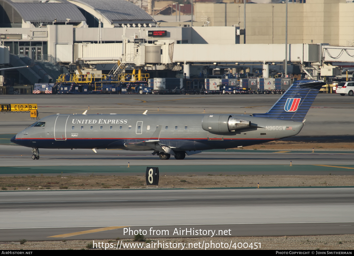 Aircraft Photo of N960SW | Bombardier CRJ-200ER (CL-600-2B19) | United Express | AirHistory.net #400451