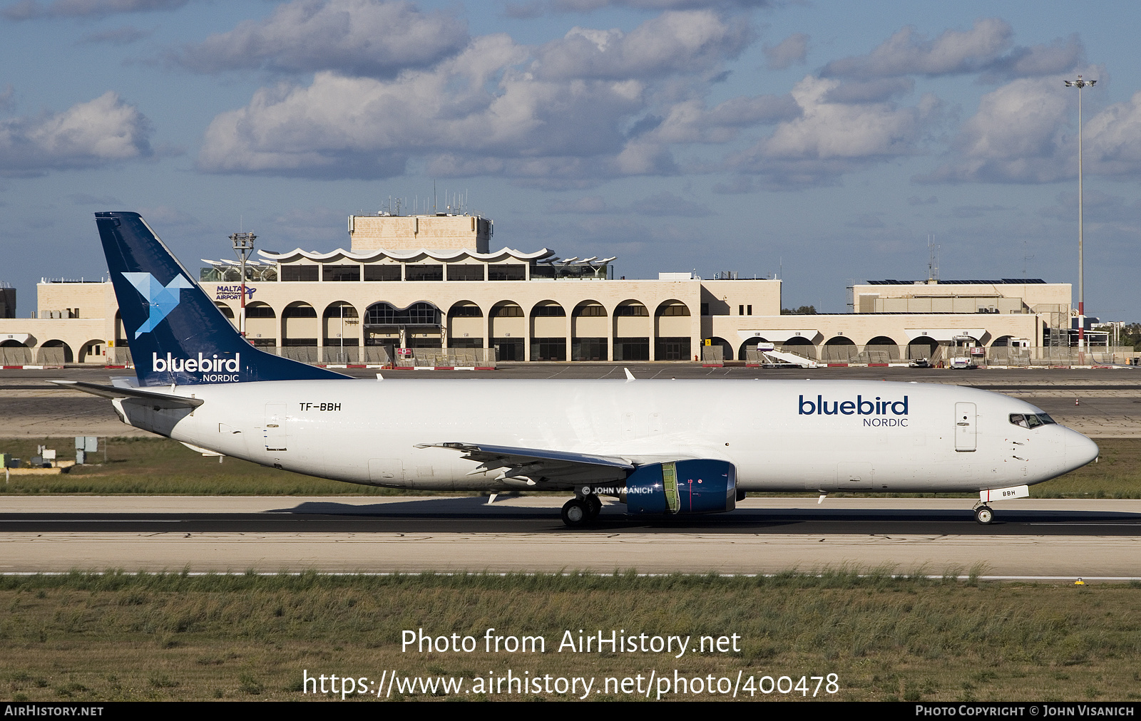 Aircraft Photo of TF-BBH | Boeing 737-4Y0(SF) | Bluebird Nordic | AirHistory.net #400478