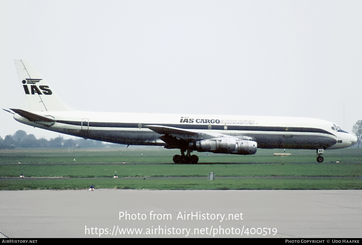 Aircraft Photo of G-BSKY | Douglas DC-8-55(F) | IAS Cargo Airlines - International Aviation Services | AirHistory.net #400519