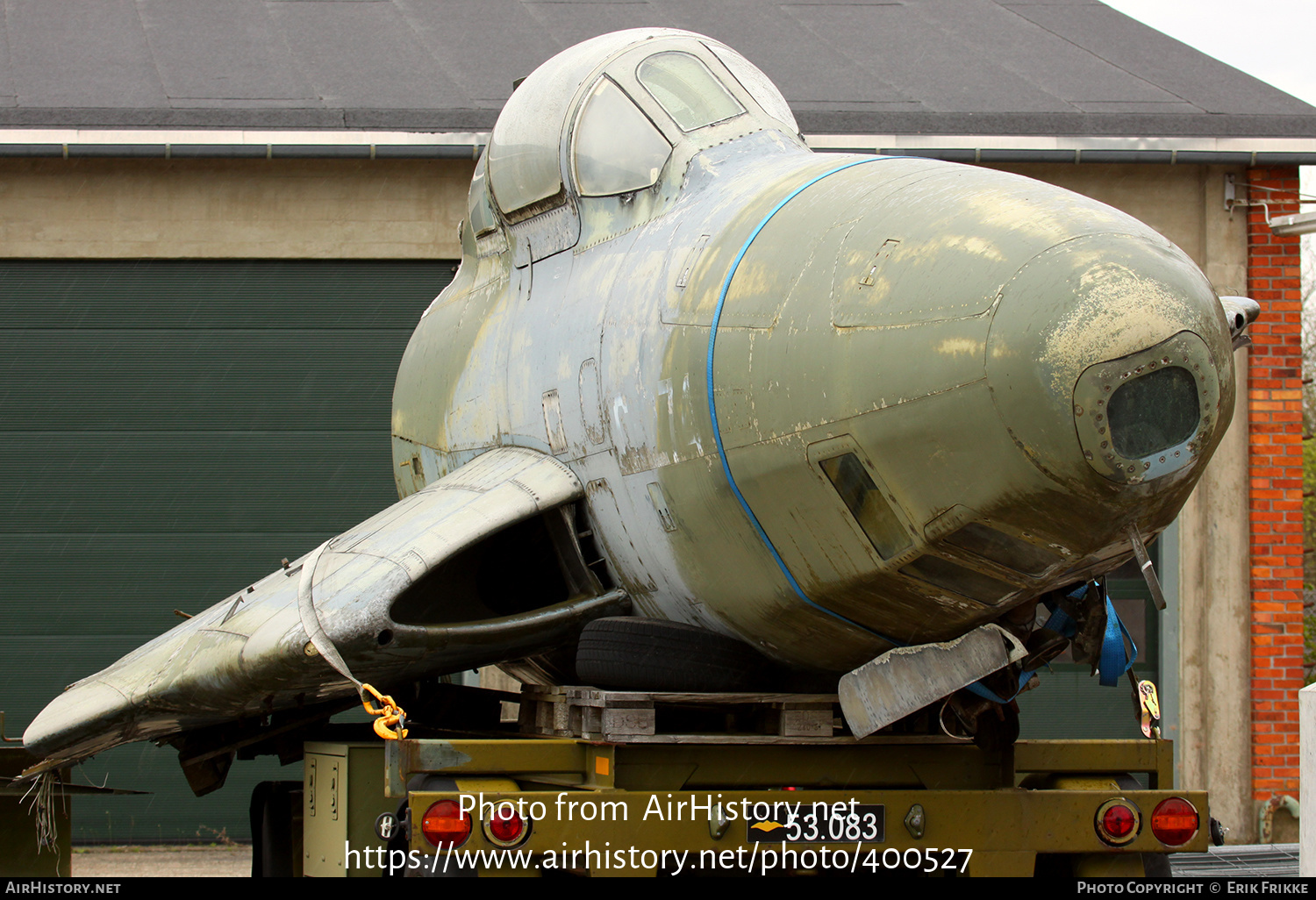 Aircraft Photo of C-274 | Republic RF-84F Thunderflash | Denmark - Air Force | AirHistory.net #400527