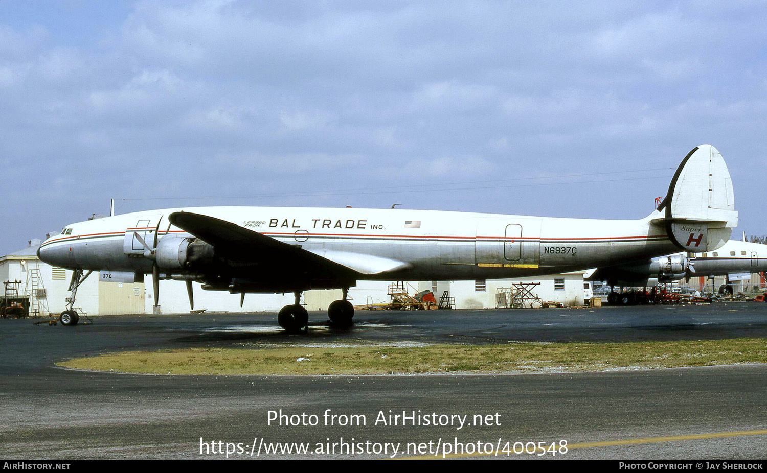 Aircraft Photo of N6937C | Lockheed L-1049H Super Constellation | Bal Trade | AirHistory.net #400548