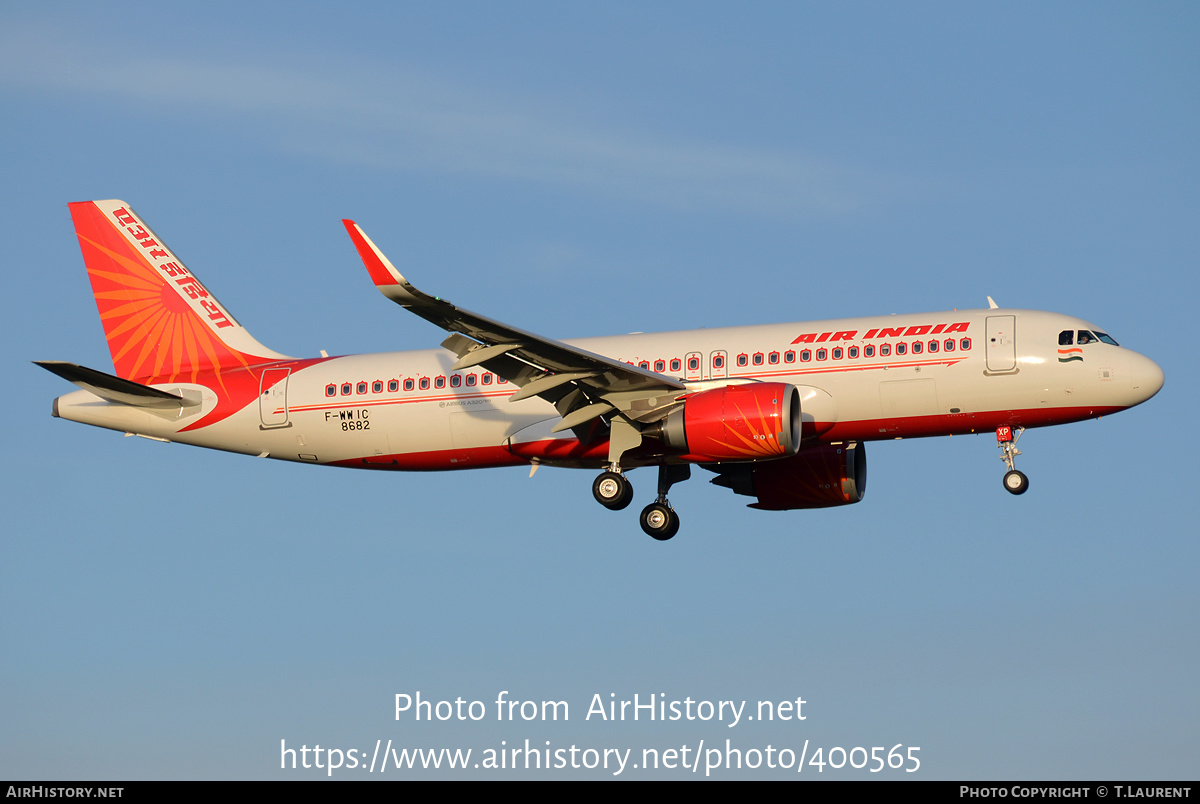 Aircraft Photo of F-WWIC | Airbus A320-251N | Air India | AirHistory.net #400565