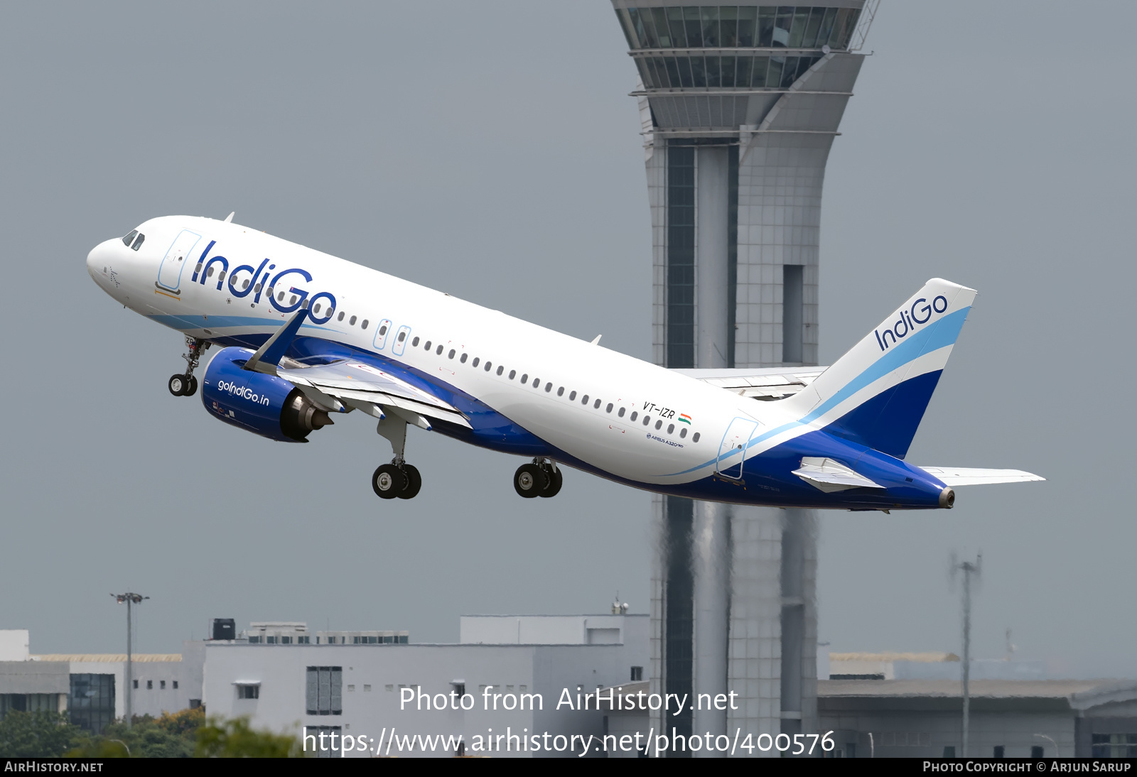 Aircraft Photo of VT-IZR | Airbus A320-271N | IndiGo | AirHistory.net #400576