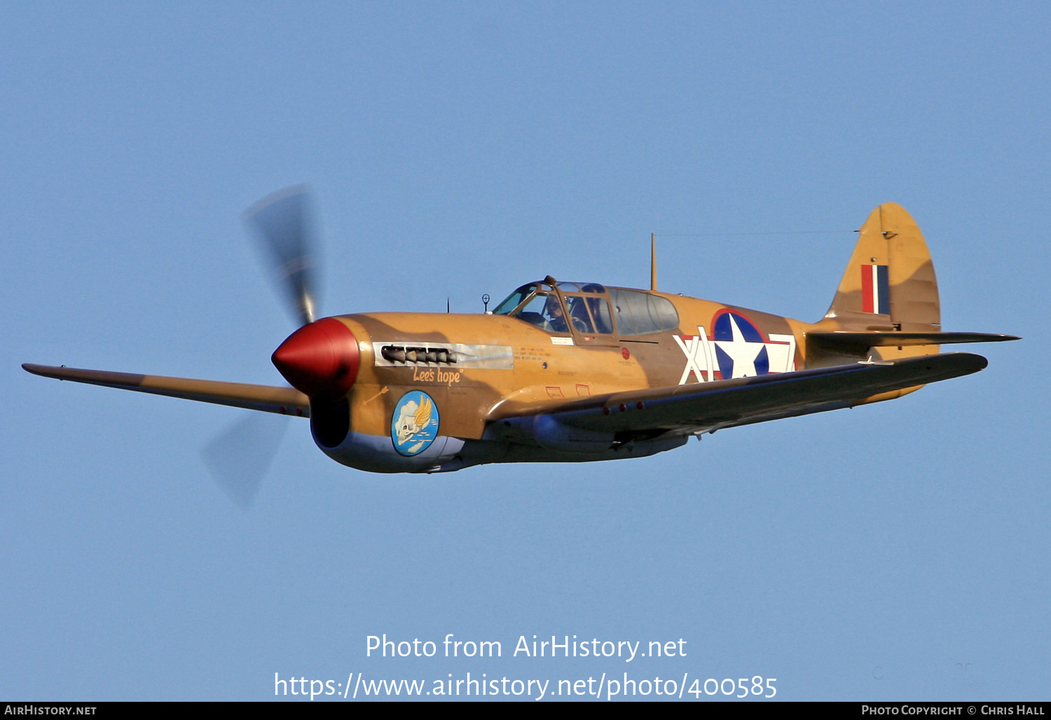 Aircraft Photo of G-CGZP | Curtiss P-40F Warhawk | USA - Air Force | AirHistory.net #400585