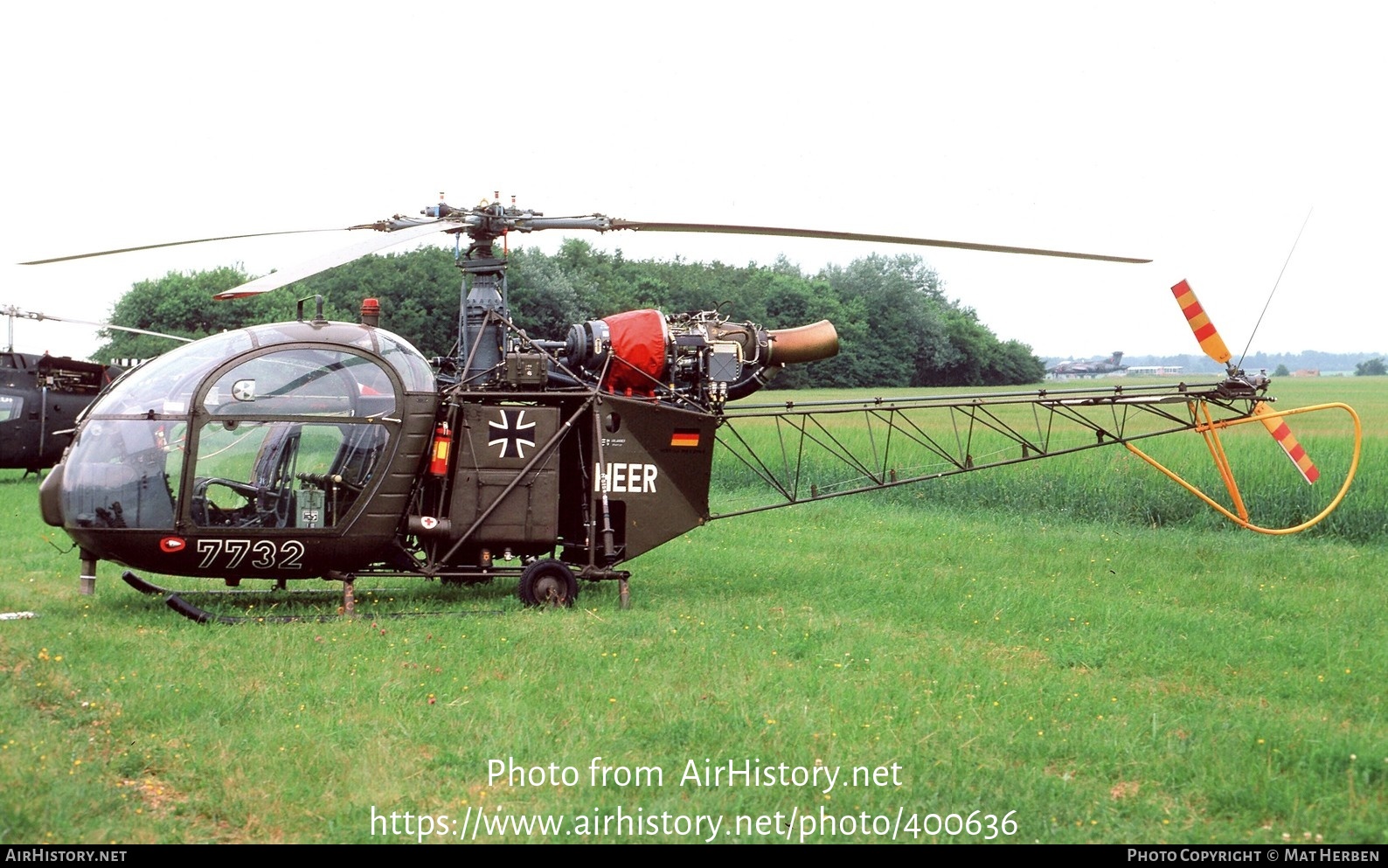 Aircraft Photo of 7732 | Sud SE-3130 Alouette II | Germany - Army | AirHistory.net #400636