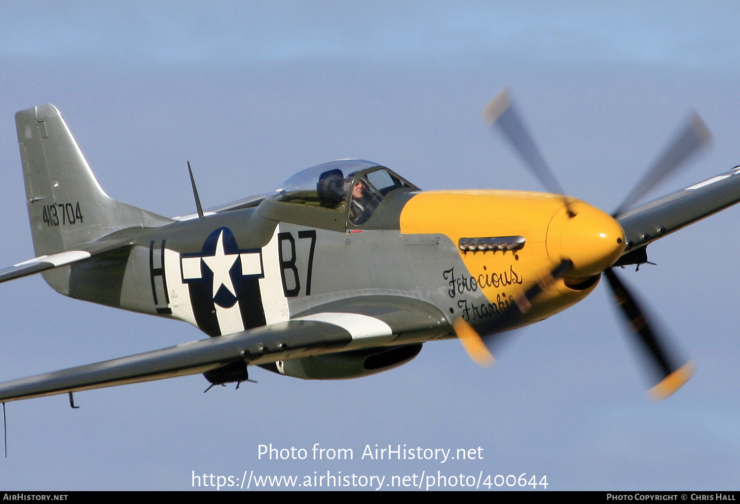 Aircraft Photo of G-BTCD / 413704 | North American P-51D Mustang | USA - Air Force | AirHistory.net #400644