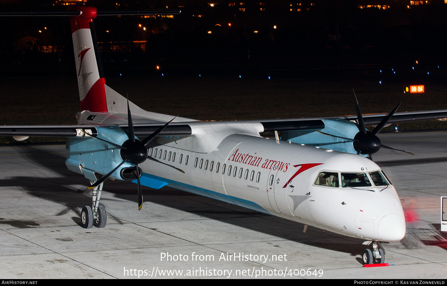 Aircraft Photo of OE-LGI | Bombardier DHC-8-402 Dash 8 | Austrian Airlines | AirHistory.net #400649