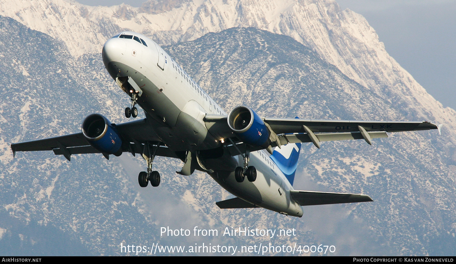 Aircraft Photo of OH-LXK | Airbus A320-214 | Finnair | AirHistory.net #400670