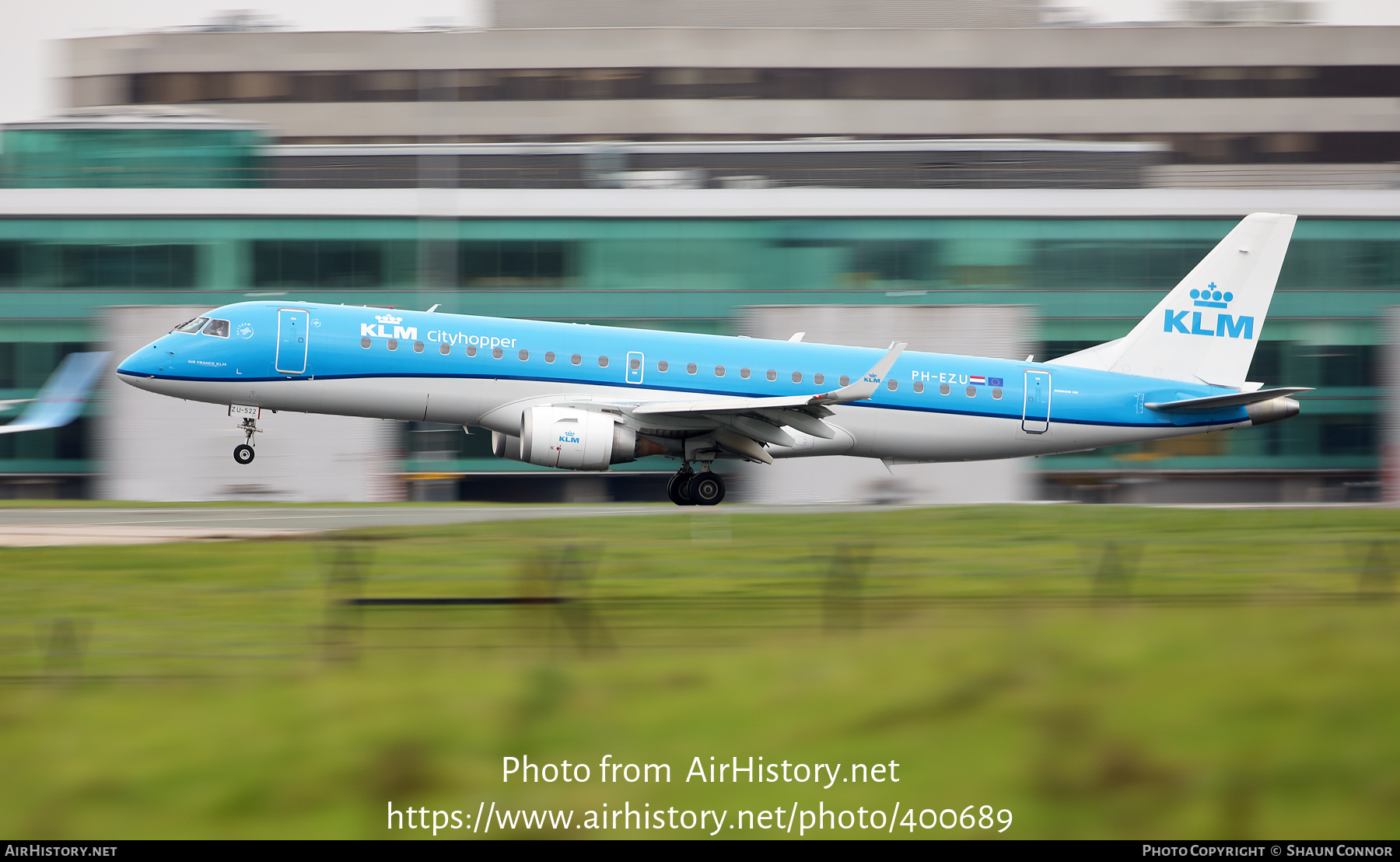 Aircraft Photo of PH-EZU | Embraer 190STD (ERJ-190-100STD) | KLM Cityhopper | AirHistory.net #400689