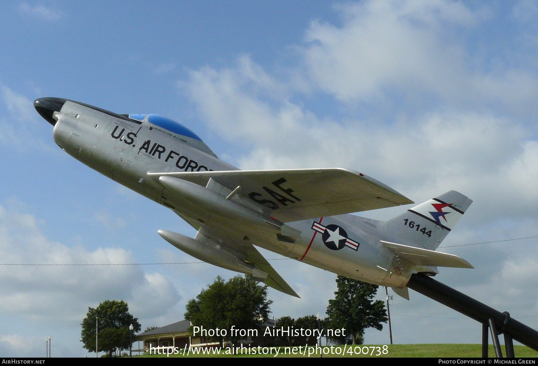 Aircraft Photo of 51-6144 / 16144 | North American F-86L Sabre | USA - Air Force | AirHistory.net #400738