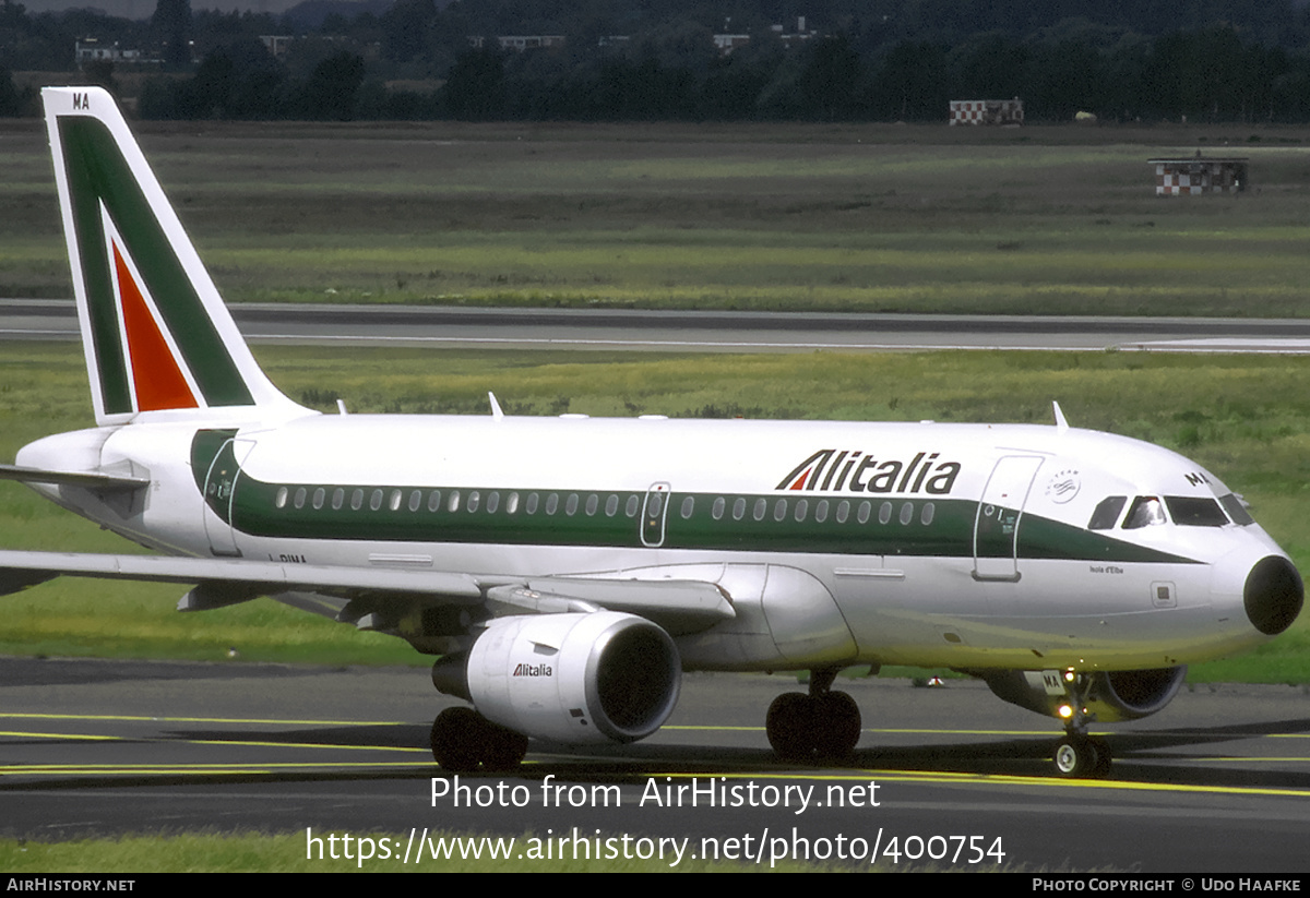 Aircraft Photo of I-BIMA | Airbus A319-112 | Alitalia | AirHistory.net #400754