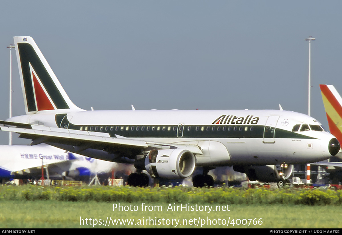 Aircraft Photo of I-BIMO | Airbus A319-112 | Alitalia | AirHistory.net #400766