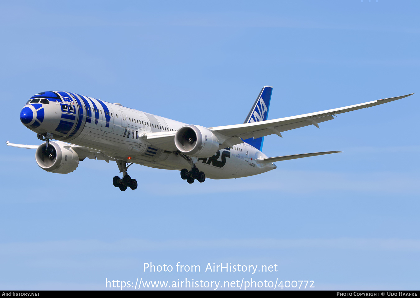 Aircraft Photo of JA873A | Boeing 787-9 Dreamliner | All Nippon Airways - ANA | AirHistory.net #400772