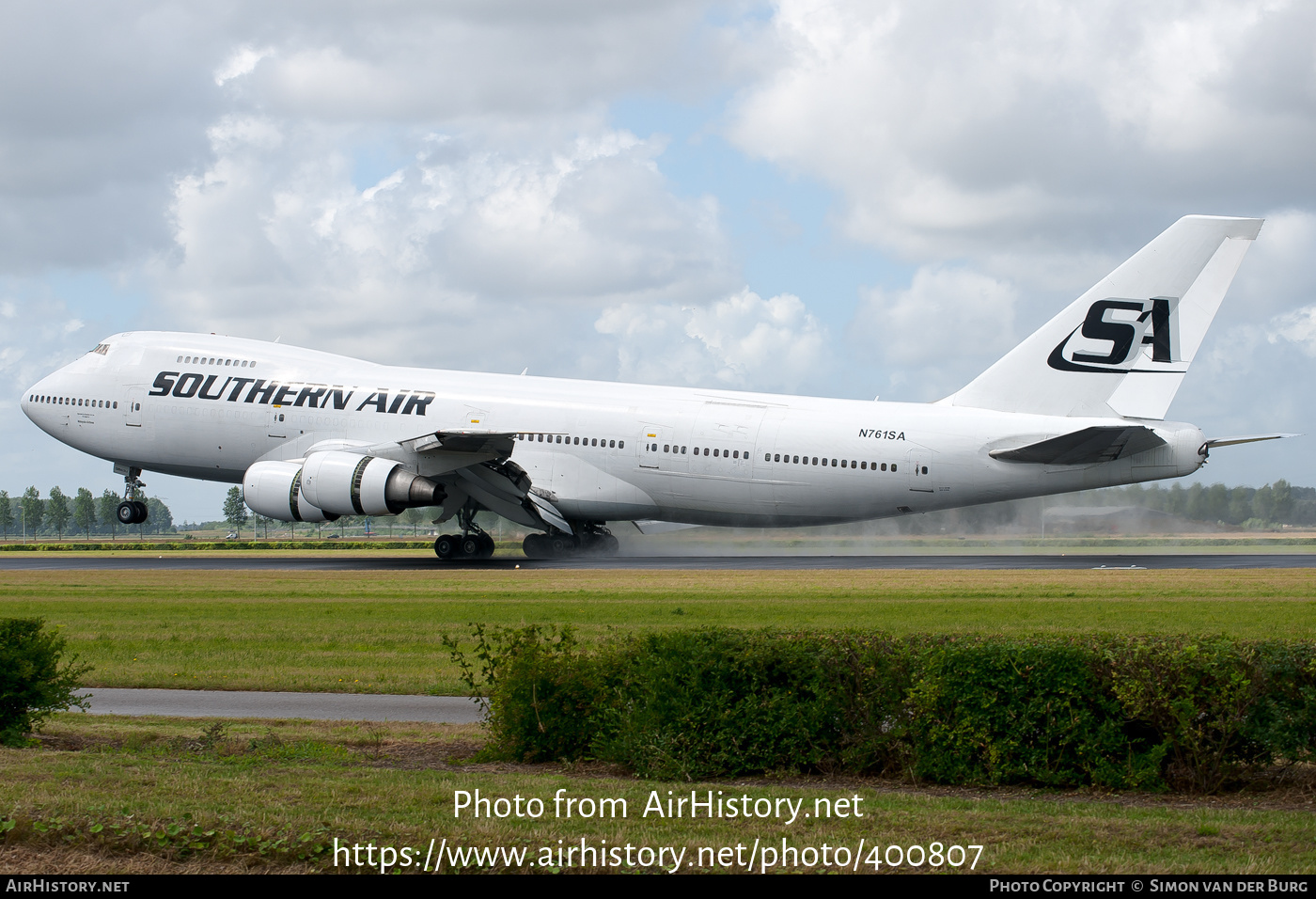 Aircraft Photo of N761SA | Boeing 747-2F6B(SF) | Southern Air | AirHistory.net #400807