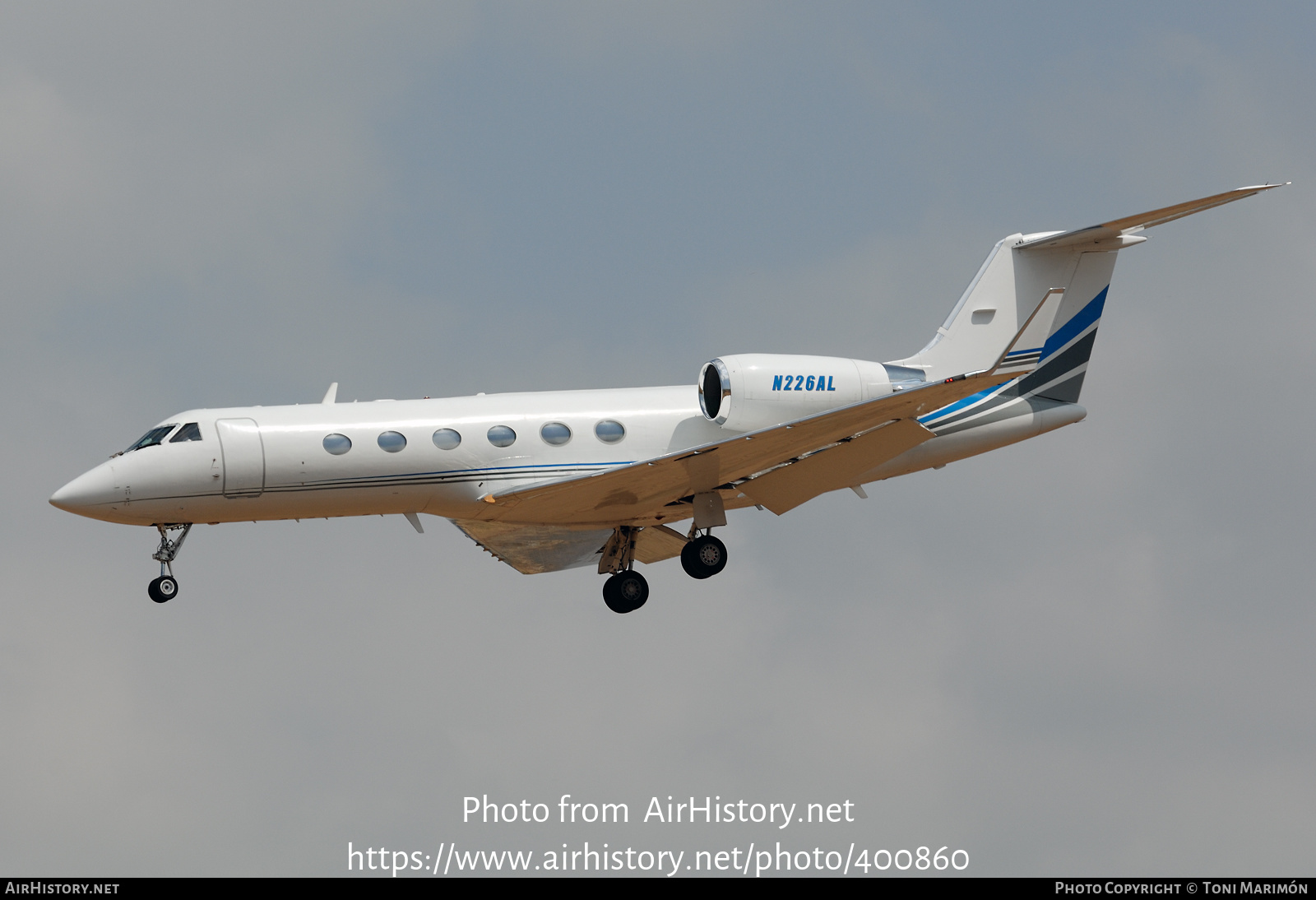 Aircraft Photo of N226AL | Gulfstream Aerospace G-IV Gulfstream IV | AirHistory.net #400860