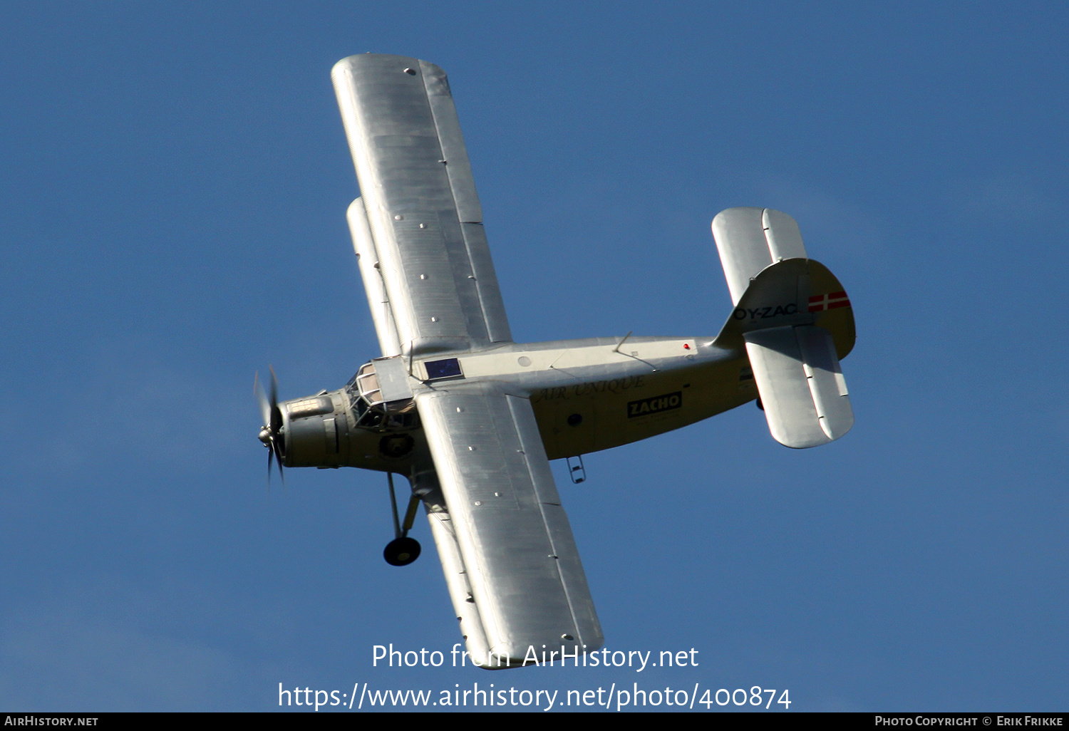 Aircraft Photo of OY-ZAC / LY-BIG | Antonov An-2T | Air Unique | AirHistory.net #400874