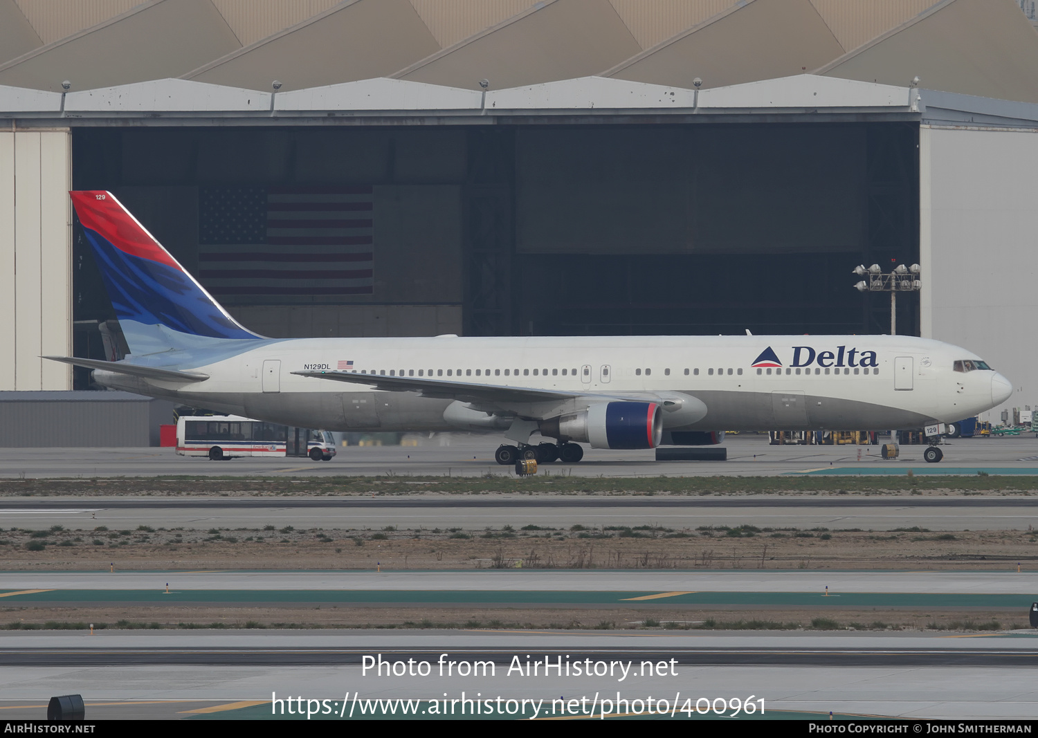 Aircraft Photo of N129DL | Boeing 767-332 | Delta Air Lines | AirHistory.net #400961