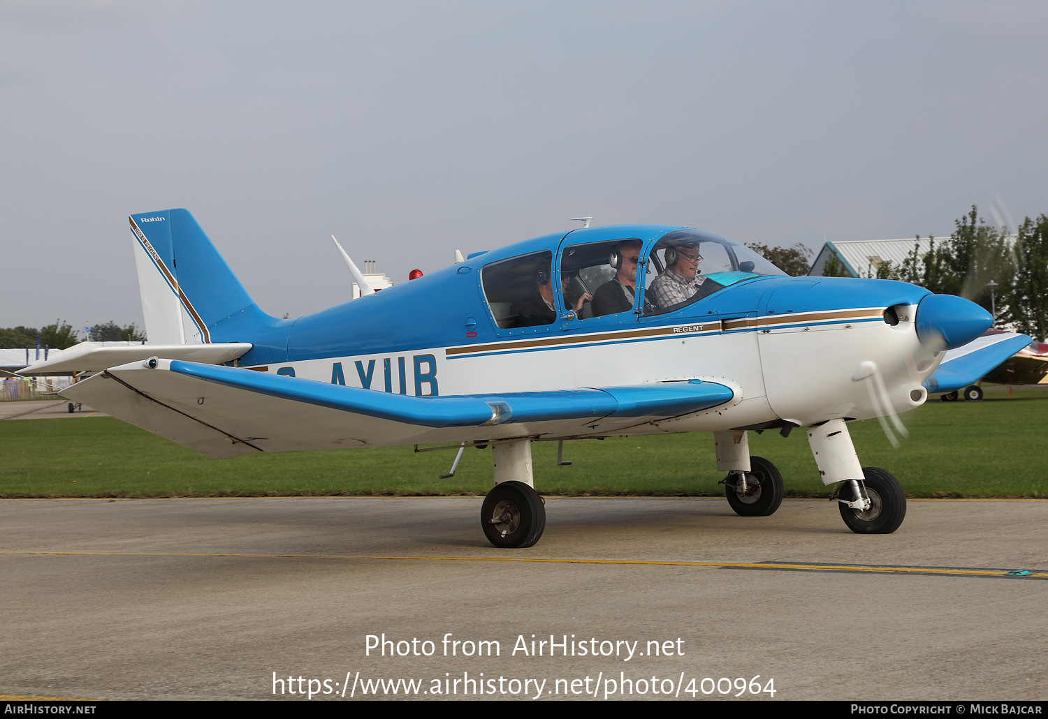 Aircraft Photo of G-AYUB | Robin DR-253B Regent | AirHistory.net #400964