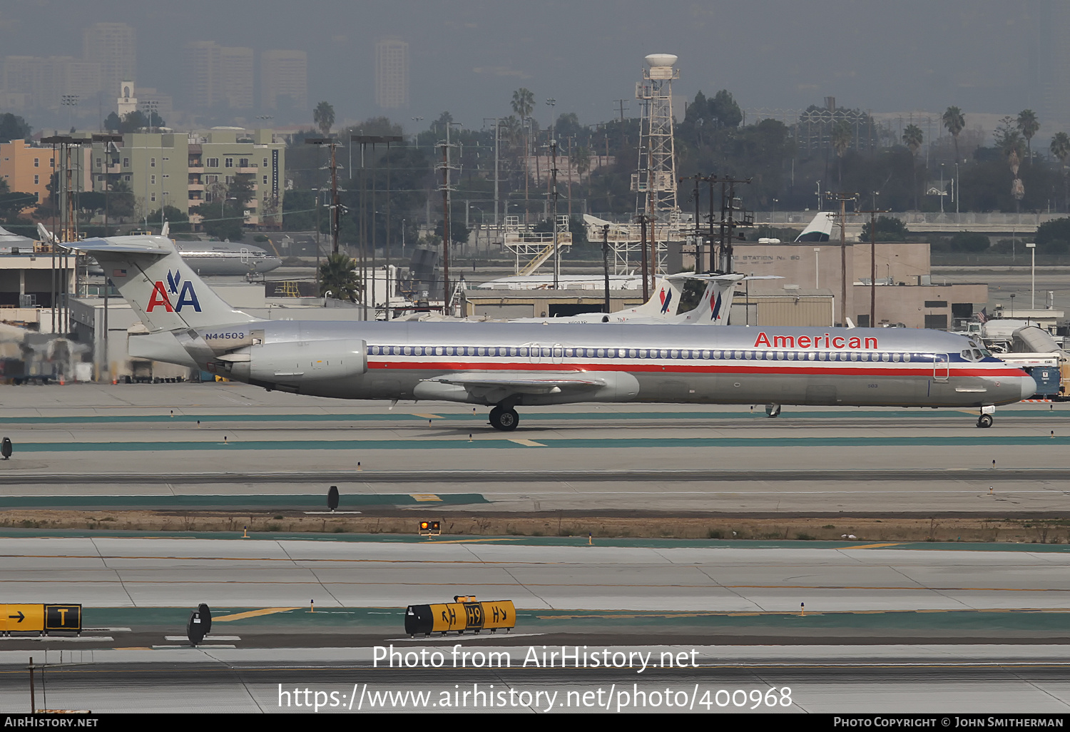 Aircraft Photo of N44503 | McDonnell Douglas MD-82 (DC-9-82) | American Airlines | AirHistory.net #400968