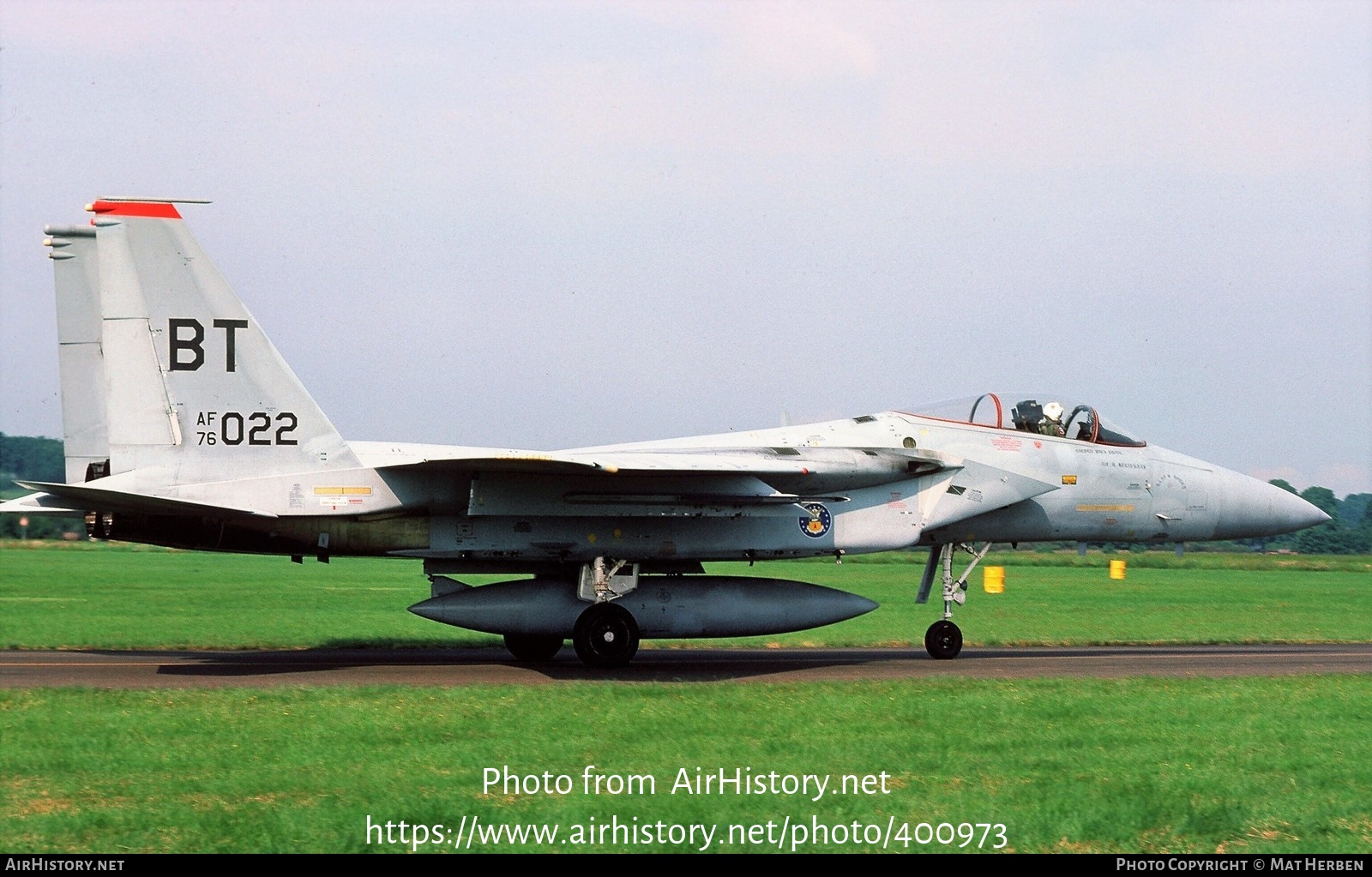 Aircraft Photo of 76-0022 / AF76-022 | McDonnell Douglas F-15A Eagle | USA - Air Force | AirHistory.net #400973