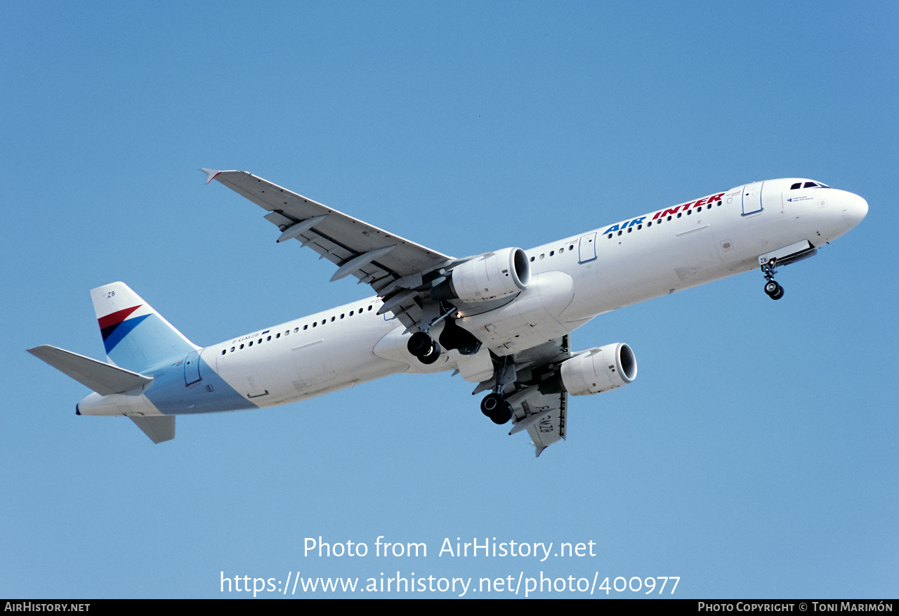 Aircraft Photo of F-GMZB | Airbus A321-111 | Air Inter | AirHistory.net #400977