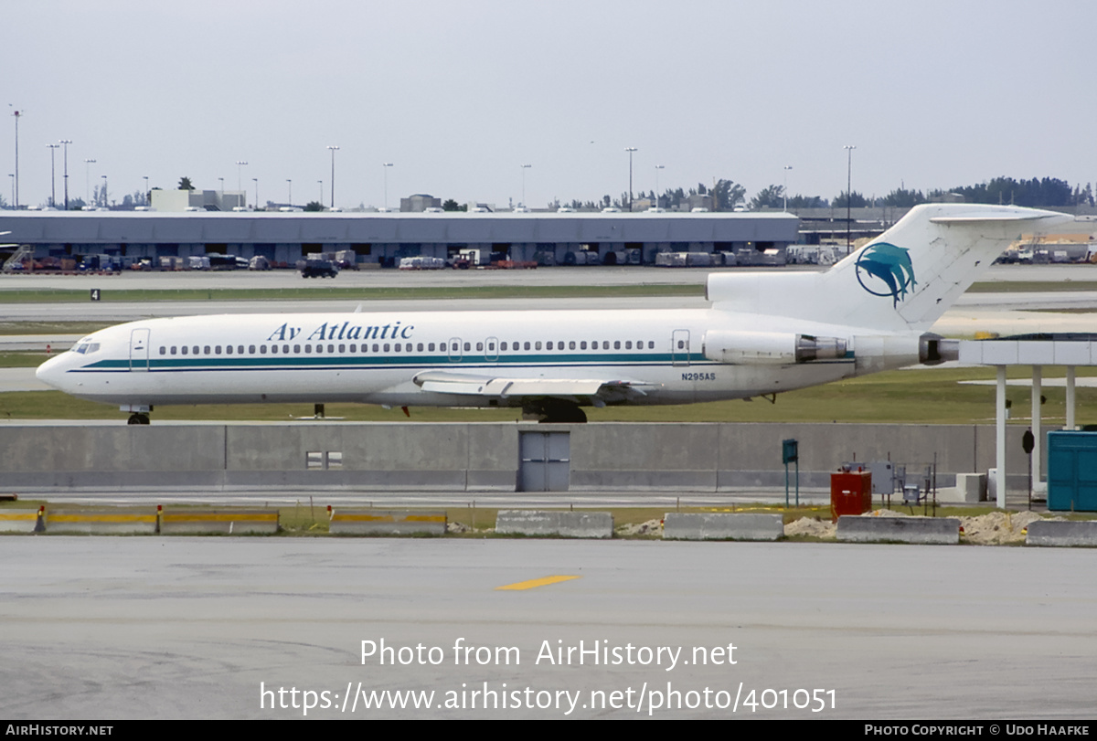 Aircraft Photo of N295AS | Boeing 727-290/Adv | Av Atlantic | AirHistory.net #401051